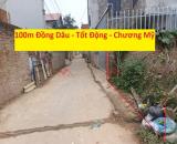 CHÍNH CHỦ BÁN LÔ ĐẤT 100M TẠI TỐT ĐỘNG-CHƯƠNG MỸ-HÀ NỘI