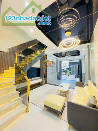 Bán gấp nhà 4 tầng Huỳnh Tấn Phát Nhà Bè 68m2 KDC Sài Gòn Mới - 1