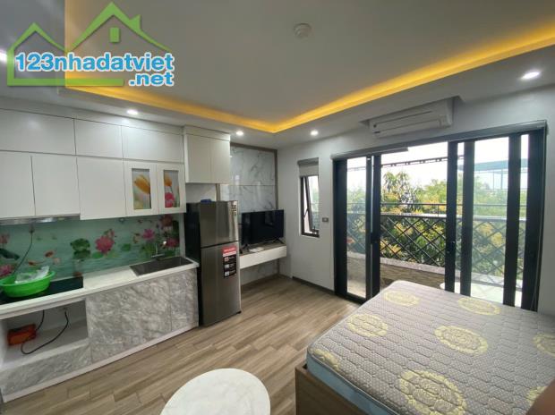 Cho thuê Căn hộ dịch vụ Studio siêu đẹp Full đồ tại Ngõ 193 Trích Sài, Tây Hồ. Chỉ 6tr  + - 1