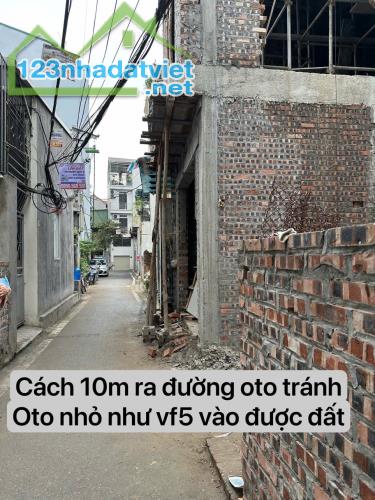 Bán đất Bát Khối - Tư Đình. Gần sân bay Gia Lâm, Cầu Trần Hưng Đạo. 53,1m ô tô nhỏ.