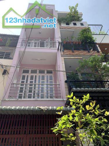 Chính Chủ - Hẻm 6M ,DT 45M2 ,4 Tầng Đúc Với 5PN,5WC - Lý Thái Tổ - Q10 - 5