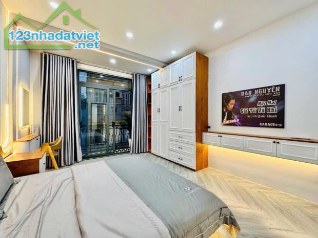 NHÀ ĐẸP 4 TẦNG HXH KHU THỐNG NHẤT • LỬNG NGƯỢC KTS THIẾT KẾ • DT45M² A4 - 2