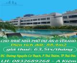 CHO THUÊ NHÀ PHỐ DỰ ÁN D VERANO, Đường NGUYỄN CƠ THẠCH, P. THỦ THIÊM, TP THỦ ĐỨ