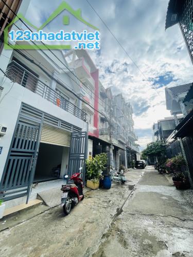 BÁN NHÀ HẺM 6M - CHO THUÊ 15TRIỆU : CÁCH 1 CĂN RA mặt tiền Nguyễn Thị Búp - quận 12.  ♦️80 - 1