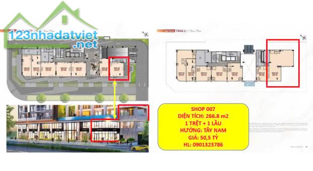 Shophouse Aurora Phú Mỹ Hưng – Căn Hiếm Mặt Tiền Đẹp, Chỉ Còn Vài Suất Cuối