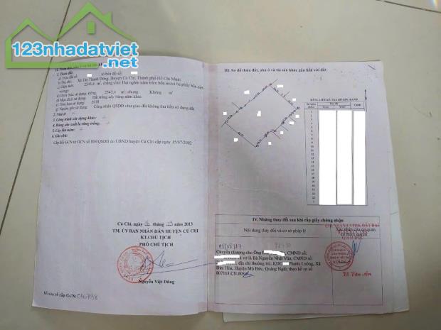 3543m2 đất mặt tiền đường nhựa hẻm Nguyễn Kim Cương, xã Tân Thạnh Đông giá 23 tỷ - 2