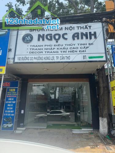 CHO THUÊ NHÀ MẶT TIỀN ĐƯỜNG 3 THÁNG 2 PHƯỜNG HƯNG LỢI GIÁ 30 TRIỆU