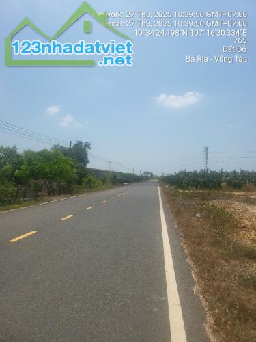 VỊ TRÍ ĐẸP - ĐẦU TƯ SINH LỜI - Cần Bán Lô Đất Xã Long Tân Huyện Đất Đỏ, Bà Rịa - Vũng Tàu - 1