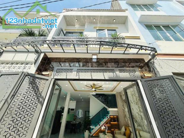 Bán nhà hẻm xe hơi vô nhà đường số 59, P.14, 6,1 x 11, 2 tầng, 3 PN giá 6.16 tỷ tl - 1