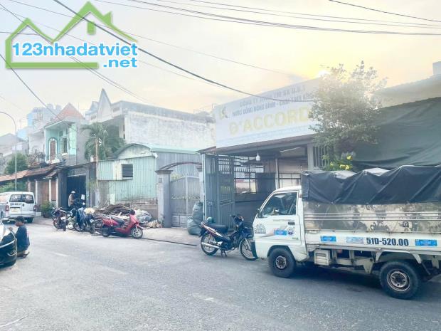 📣🌼🌹BÁN ĐẤT TẶNG NHÀ XƯỞNG MẶT TIỀN NGUYỄN THỊ THƠI 12M XE TẢI TRÁNH - HIỆP THÀNH Q12 -