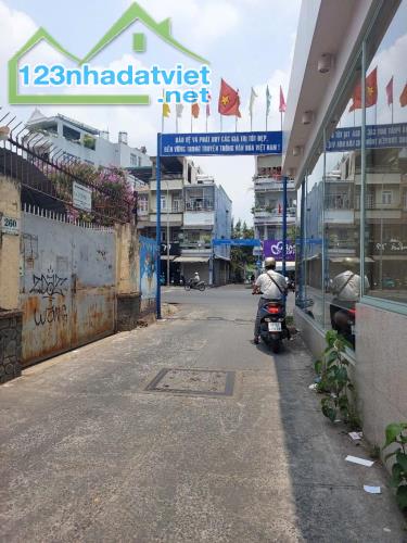 NHÀ MT ĐƯỜNG SỐ NGUYỄN THÁI SƠN P4 GÒ VẤP 4LẦU 7PN 4.5X14 HƠN 8T