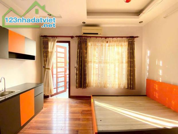 NHÀ MT ĐƯỜNG SỐ NGUYỄN THÁI SƠN P4 GÒ VẤP 4LẦU 7PN 4.5X14 HƠN 8T - 1
