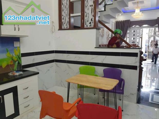 Nhà 4 Tầng (4x16) Đường 6m Hiệp Thành 45, Quận 12 Giá Rẻ hơn 5₫ - 1