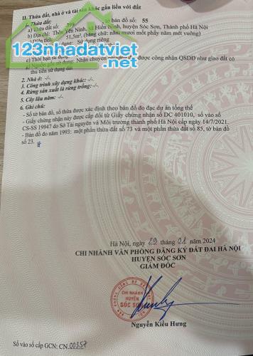 Bán đất đường thông ô tô,cách 50m ra trục chính tại Yên Ninh-Hiền Ninh giá hơn tỷ - 2