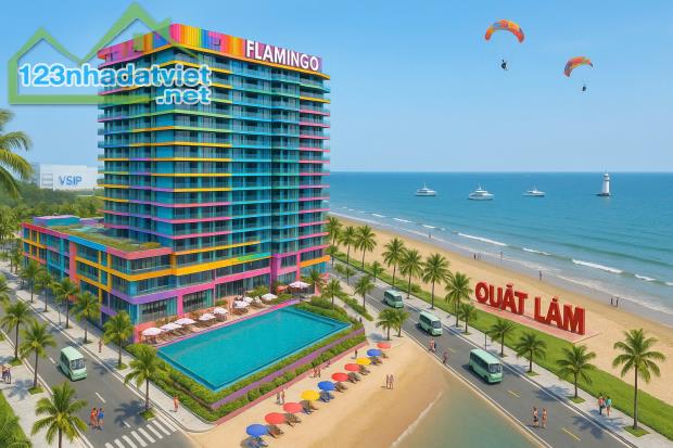 Bán đất biển Quất lâm 100m2, 5m mặt tiền, sát cạnh Flamingo - 3