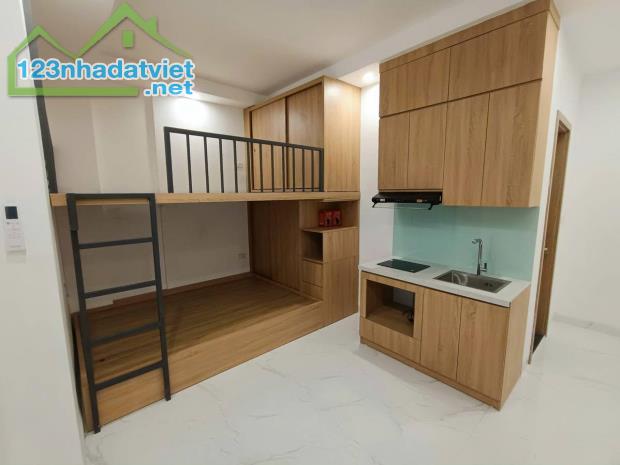 Bán Tòa Căn Hộ Dịch Vụ Đội Cấn, Ba Đình 50m 9 Phòng Khép Kín Dòng Tiền Cao Giá 9,45 Tỷ - 1