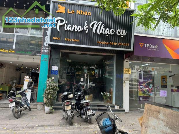 Bán nhà mặt phố Hào Nam giao thông thuận lợi  Vừa ở vừa Kinh doanh DT 56m 5 Tầng Giá 37,5 - 1