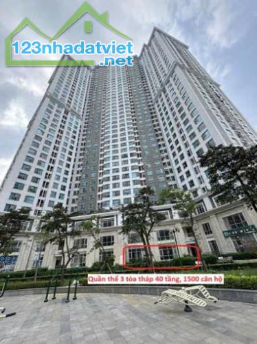 CHO THUÊ KIOS 2 MẶT TIỀN CC A20 CIPUTRA KĐT NAM THĂNG LONG GIÁ 80 TRIỆU, KINH DOANH ĐỈNH