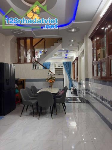 SIÊU PHẨM NHÀ PHỐ, 90M2- 4 TẦNG-HUỲNH THỊ HAI, QUẬN 12- Ô TÔ NGỦ TRONG NHÀ, CHỈ NHỈNH 5 TỶ - 1
