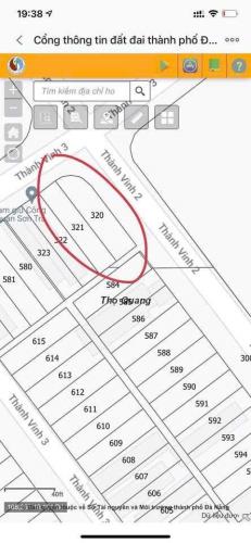 Cần bán lô góc 245m2 đường thanh vinh 3.quận sơn trà. đà nẵng - 1