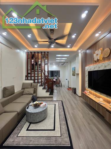 BÁN NHÀ 5 TẦNG NỘI THẤT ĐẸP, PHÂN LÔ ĐƯỜNG Ô TÔ THÔNG, KD VĂN PHÒNG, GẦN ĐỀN LỪ - HOANG MA - 5