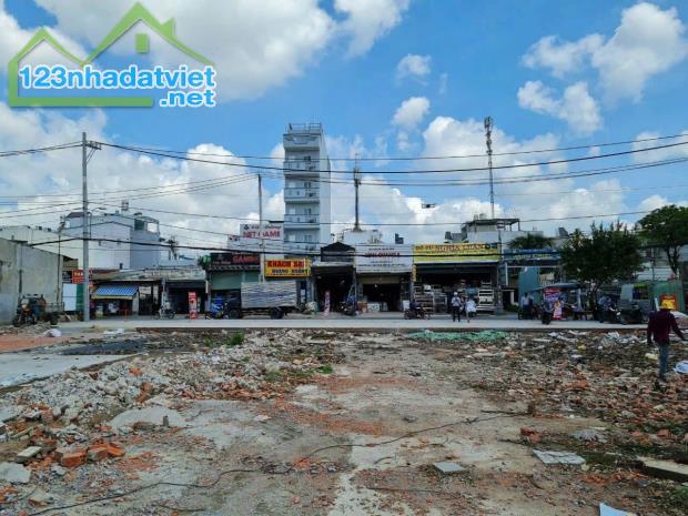 BÁN ĐẤT MẶT TIỀN ĐƯỜNG NGUYỄN OANH - HÀ HUY GIÁP, PHƯỜNG THẠNH LỘC, QUẬN 12, TP.HCM