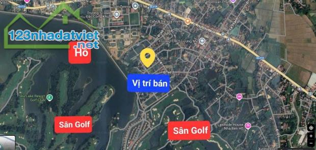 Mở bán 2 lô đẹp 177m2 và 180m2 cạnh nhau Hoàng Văn Thụ, Chương Mỹ Giá chưa tới 20tr/m2 - 2
