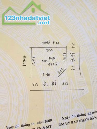 Mở bán 2 lô đẹp 177m2 và 180m2 cạnh nhau Hoàng Văn Thụ, Chương Mỹ Giá chưa tới 20tr/m2 - 1