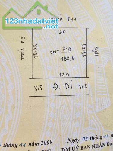 Mở bán 2 lô đẹp 177m2 và 180m2 cạnh nhau Hoàng Văn Thụ, Chương Mỹ Giá chưa tới 20tr/m2