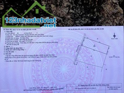 Chính Chủ Bán Mảnh Vườn Cà Phê 4880m2 Gần Trung Tâm Giá Chỉ 8 tỷ - Thị trấn Nam Ban, Lâm - 4