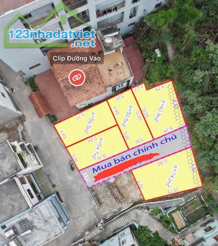 Bán 4 Nốt Ngõ 20 Nguyễn Văn Cừ,Hồng Hải. DT:50-74m2 Oto đỗ cửa !!!