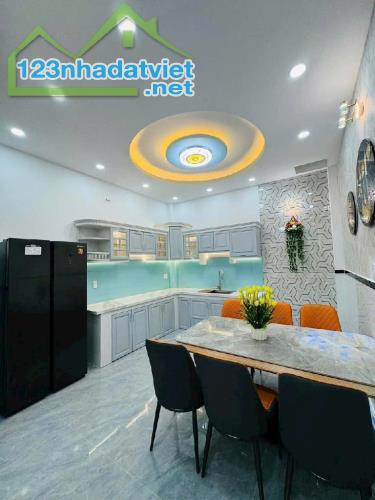 NHÀ ĐẸP QUANG TRUNG GV - GẦN ST EMART2 PHAN HUY ÍCH - HXH THÔNG - DT 56M² - 4 TẦNG - 2