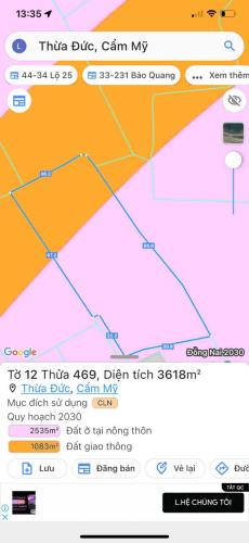 770B SOS Hót..770B .!Sản phẩm bds tiêu  3168m2 đất mặt tiền đường 770B full hồng. giá tốt