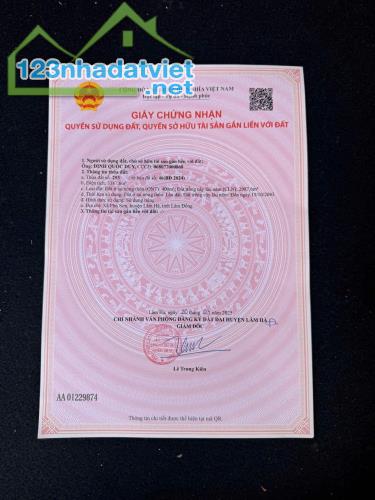 Bán đất đầu tư phân lô ngay mặt tiền đường QL27, Phú Sơn, Lâm Hà, Lâm Đồng. - 1