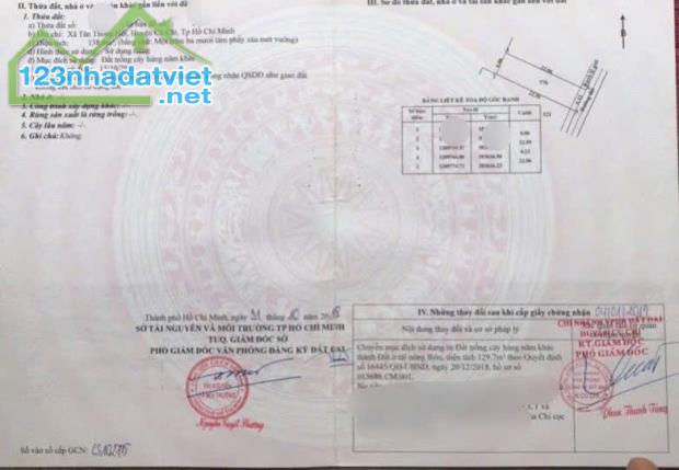 Cơ hội cho ai nhanh Tay Chủ Cần Bán Căn nhà o Tân Thông Hội 137m2 sổ Hồng RIêng 525triệu - 5