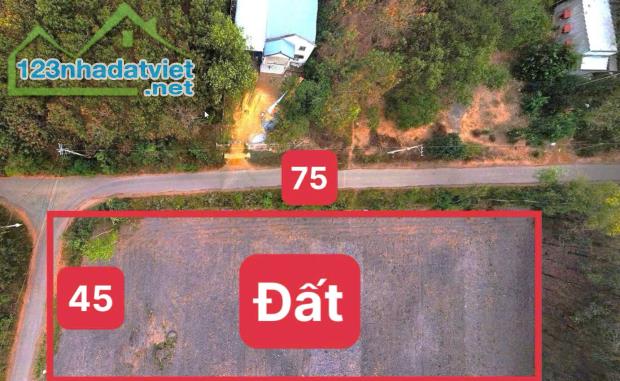 LÔ GÓC 2 MẶT TIỀN LỘ NHỰA 120M BÁM ĐƯỜNG (75 X 45 = 3.450m2) CHỈ 890TR