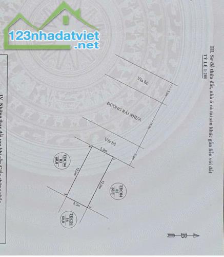 Mrs Tâm Bán 60m2 đường 25m TĐC Xi Măng, Sở Dầu, Hồng Bàng, Hải Phòng. Chỉ 3,9 tỷ