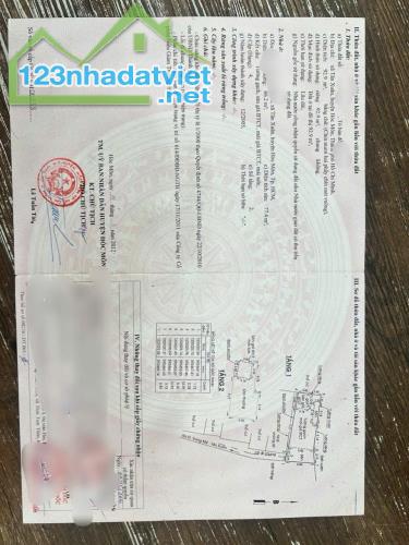 Sốc giá Chủ Ngộp 900triệu Tân Xuân Hóc Môn 92m2 sổ hồng riêng 1trệt 1 lầu Bao Phí Thuế - 5