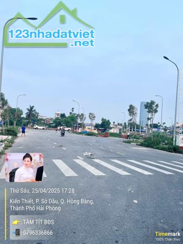 Mrs Tâm Bán đất TĐC Kiến Thiết, Sở Dầu, Hồng Bàng, Hải Phòng. Giá từ 60- 72 tr/m2.NHIỀU LÔ - 1