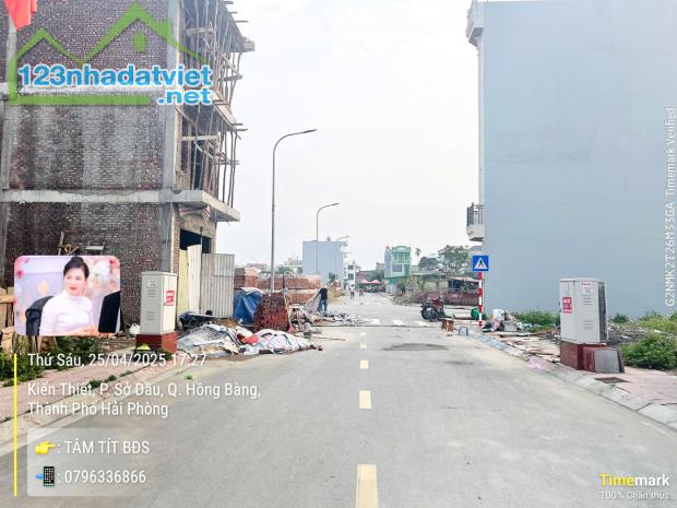 Mrs Tâm Bán đất TĐC Kiến Thiết, Sở Dầu, Hồng Bàng, Hải Phòng. Giá từ 60- 72 tr/m2.NHIỀU LÔ - 3