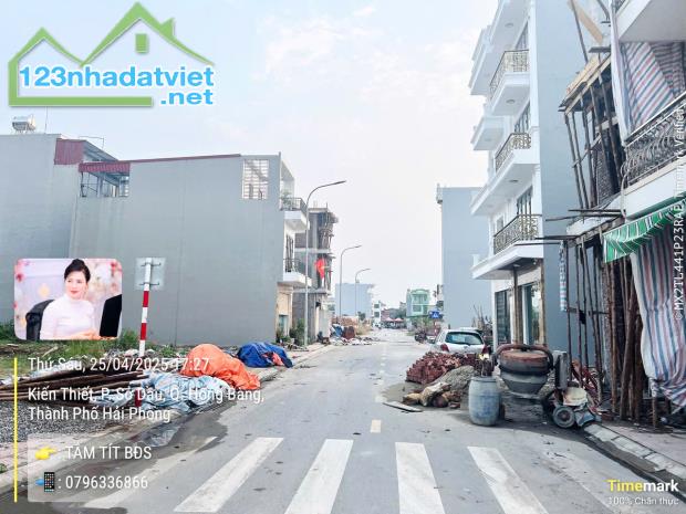 Mrs Tâm Bán đất TĐC Kiến Thiết, Sở Dầu, Hồng Bàng, Hải Phòng. Giá từ 60- 72 tr/m2.NHIỀU LÔ - 4