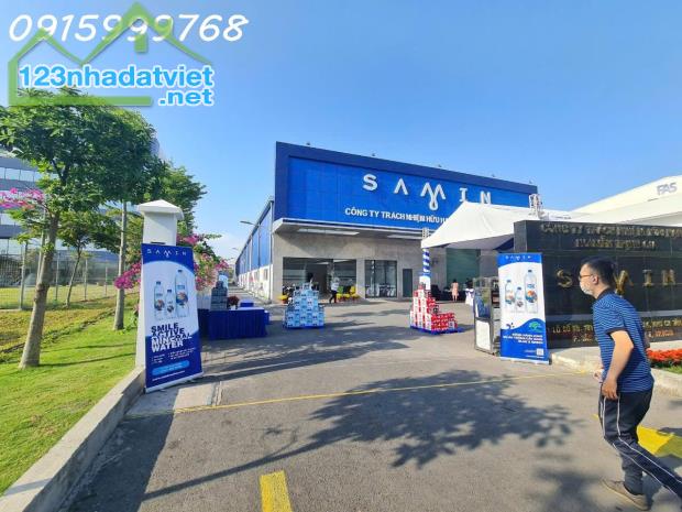 Bán và cho thuê Nhà máy nước Samin tại Kcx Tân Thuận, Q7,Dt 4904m2, GÍA TỐT