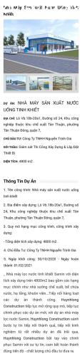 Bán và cho thuê Nhà máy nước Samin tại Kcx Tân Thuận, Q7,Dt 4904m2, GÍA TỐT - 3