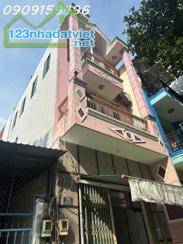 Nhà mặt tiền đường Trần Hưng Đạo Quận.Tân Phu 4.5 x21 4 tầng giá 14.9 tỷ