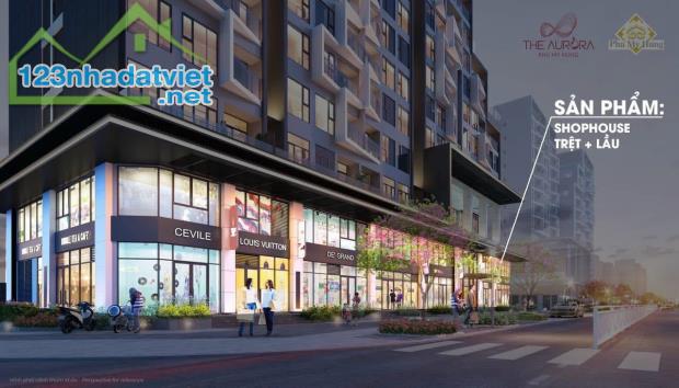 MUA BÁN SHOPHOUSE DỰ ÁN THE AURORA PHÚ MỸ HƯNG, GIÁ GỐC CĐT, LS 0%, TT ĐẾN T12/2026 - 1