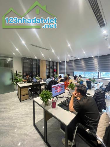 CHO THUÊ Sàn Văn Phòng Dịch Vọng Hậu, DT 200m, MT 8m, THÔNG SÀN