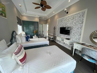 Suất ngoại giao vip dự án Vườn Vua! Biệt thự view 2 mặt hồ sen giá 4,3tỷ full nội thất