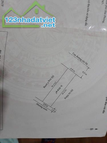 Bán đất phân lô Lương Quán, Nam Sơn, An Dương, 93,6m giá chỉ có 2,7 tỷ  LH 0979087664