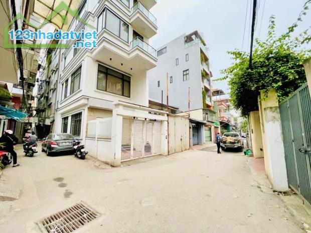 Tòa 7 tầng thang máy phố Lạc Long Quân, Tây Hồ, mặt ngõ ô tô dừng đỗ, kdoanh, 68m, 21.5 tỷ