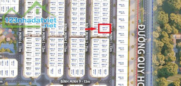 Bán Liền Kề 120m2 Bình Minh 01 Vinhomes Wonder City, Đối diện Song Lập giá lại rẻ - 1